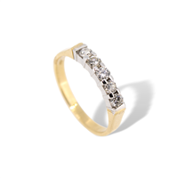 Ring Idee Preziose dal 1987 Woman in Yellow Gold Diamante 0.50 Ct IP.AK18M/10D - IP.AK18M/10D